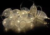 thumbnail of LED Deko Lichterkette Glamour 10 silberne Lampenschirme 1,8m Hochzeit
