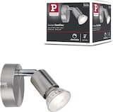 thumbnail of Paulmann Spotlight Carolina   GU10   230V max. 10W dimmbar Nickel matt 66743