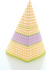 thumbnail of Sovie HORECA Serviette Vichy in curry aus Linclass® Airlaid 40 x 40 cm, 50 Stück - Punkte Karo Struktur