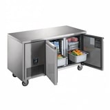 thumbnail of Table Réfrigérée Négative Inox 2 Portes GN 1/1 - 267L Froid Ventilé Premium - Polar Série U