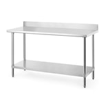 thumbnail of HENDI Werktafel met spatrand, Budget Line, 1600x600x(H)950mm