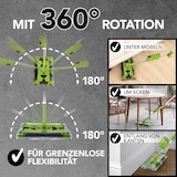 thumbnail of Akku-Besen Swivel Sweeper G2 + Ersatz-Akku - kabellos und wiederaufladbar - Limegreen
