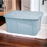 thumbnail of Caja de almacenamiento, 60L litros organizador Impermeable (Azul Claro)