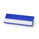 thumbnail of 25x Identificatore in alluminio blu con pinza