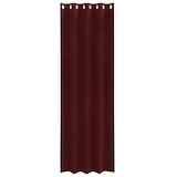thumbnail of vidaXL Verdunkelungsvorhänge 2 pcs Weinrot 140 x 245 cm Samt