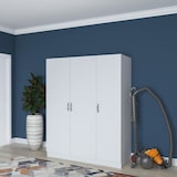 thumbnail of Armario BA105-1992 blanco 145x181.8x55 cm