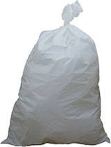 thumbnail of 250x Müllsäcke  60 Liter 63 x 74 cm Typ Extra+ mit Sternfaltung HDPE natur