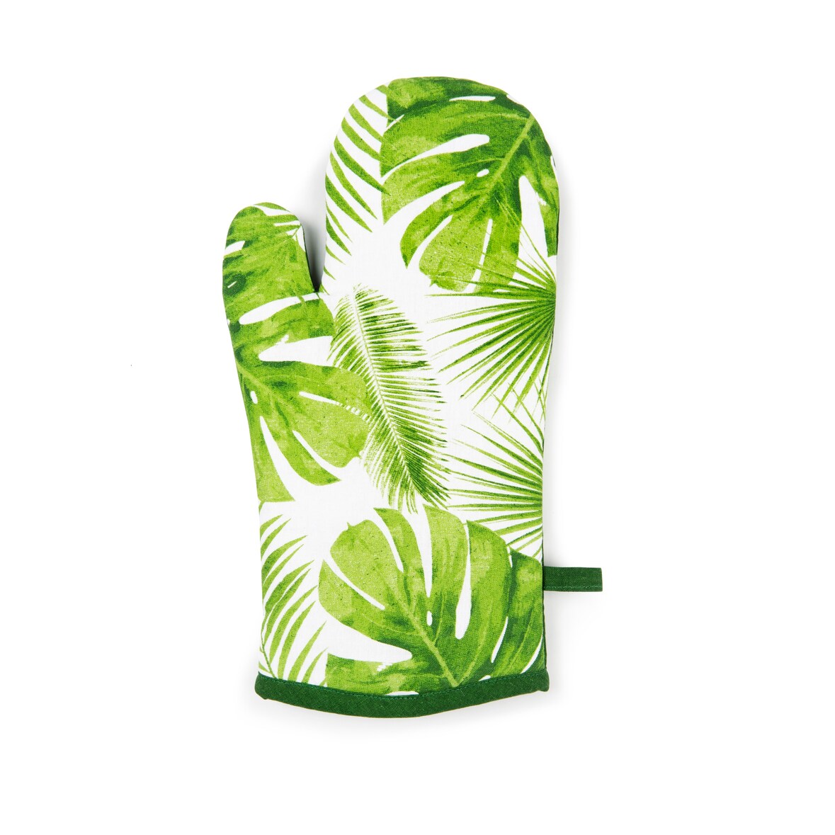 Excelsa Ofenhandschuh Foliage Baumwolle 32X18 Cm Bunt