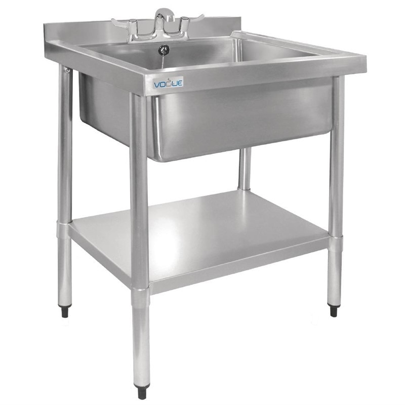 Plonge Inox Professionnelle avec Etagère   Gamme 600