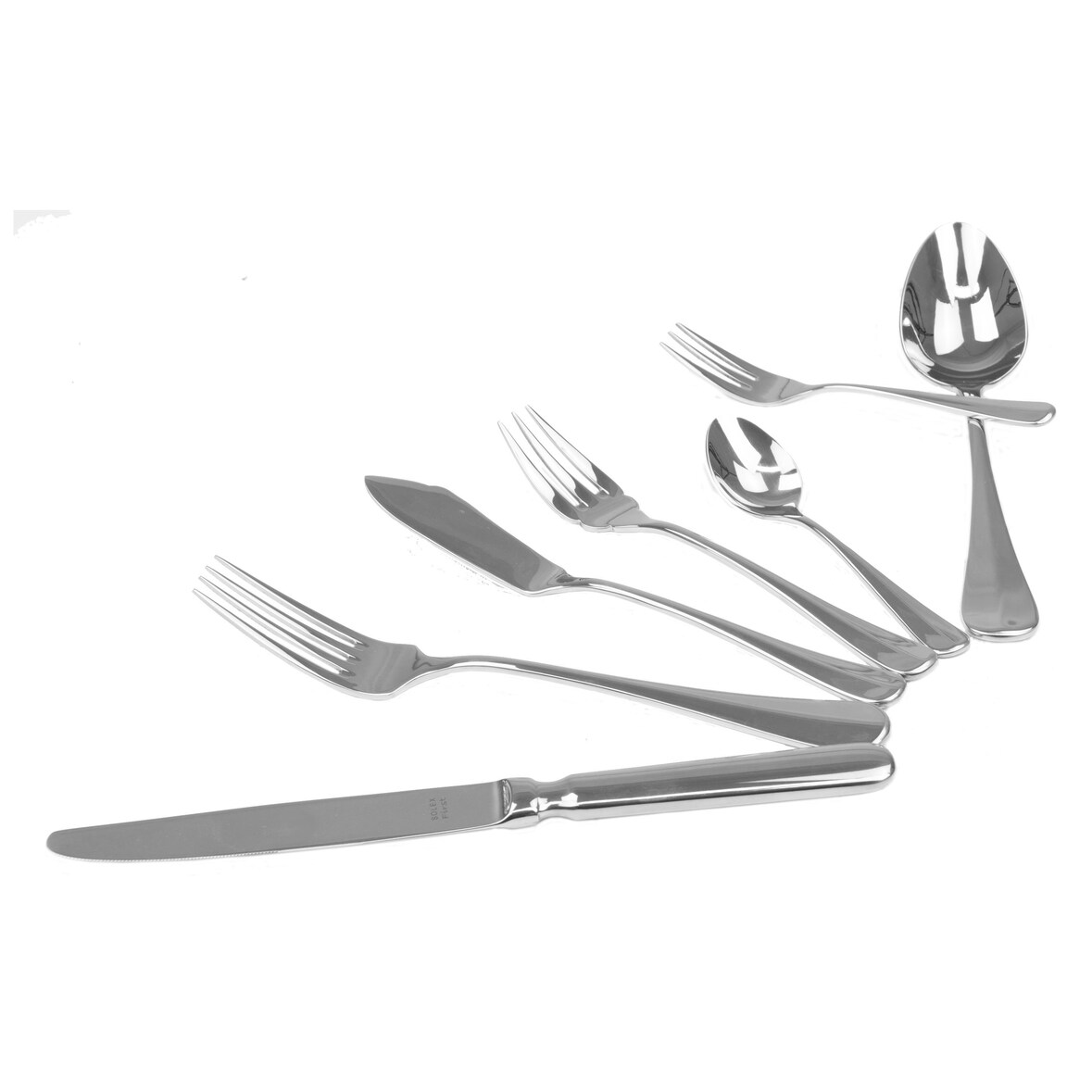 Solex Baguette Besteckset 42 teilig für 6 Personen inklusive Fischbesteck