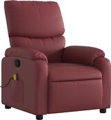 thumbnail of vidaXL Massagesessel Weinrot Kunstleder