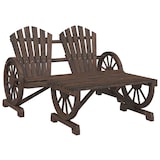 thumbnail of Juego de muebles de jardín 2 piezas madera maciza de abeto