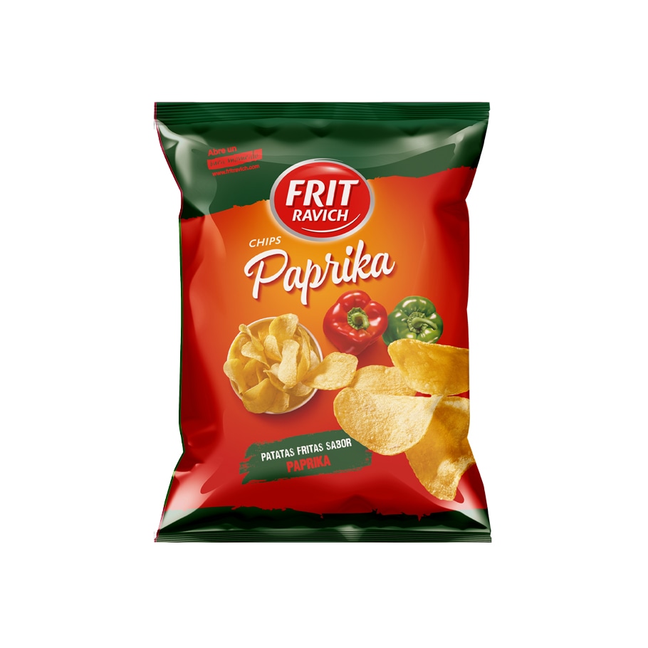Chips paprika 40 x 38gr Frit Ravich