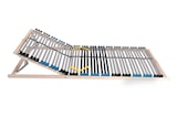 thumbnail of Premium Lattenrost 90x200, Lattenrahmen Buche, 7 Komfortzonen, 42 Latten, Federholzrahmen Made in Germany,  Kopfteil verstellbar, Traglast 150Kg