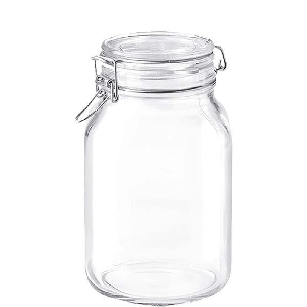 Fido 2000 Vorratsglas quadratisch 200cl - 6 Stück
