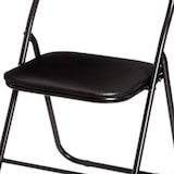 thumbnail of WellHome - Cadeira dobrável preta 39X43cm