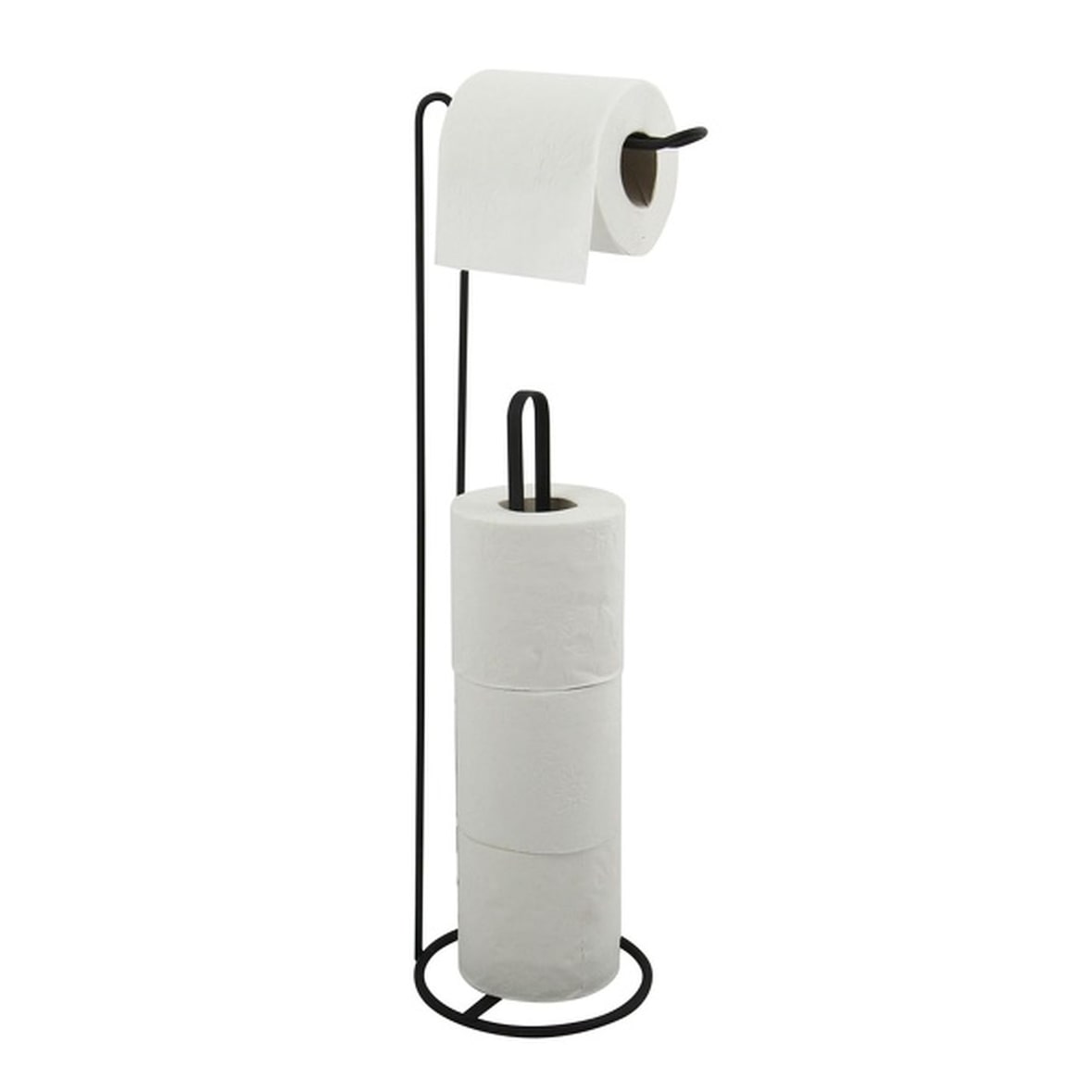 MSV - Toiletrolhouder capaciteit 4 rollen 15x15x54cm