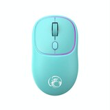 thumbnail of Souris Sans Fil Silencieuse Rechargeable 1600 DPI Rose Pour PC Et Mac Bleu YONIS