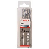 thumbnail of Metallbohrer HSS-G, DIN 338, 8,2 x 75 x 117 mm, 5er-Pack