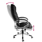 thumbnail of tectake Cadeira de escritório Jonas  preto