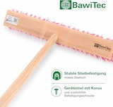 thumbnail of Straßenbesen MAXUS 50cm mit Stiel 160cm Kunststoffborsten rot Strassenschrubber Besenstiel