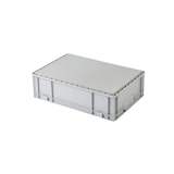 thumbnail of PROREGAL Eurobox NextGen Insight Cover | HxBxT 17x30x40 | 16 Liter | Niedrig/Rot | Eurobehälter, Transportbox, Transportbehälter, Stapelbehälter