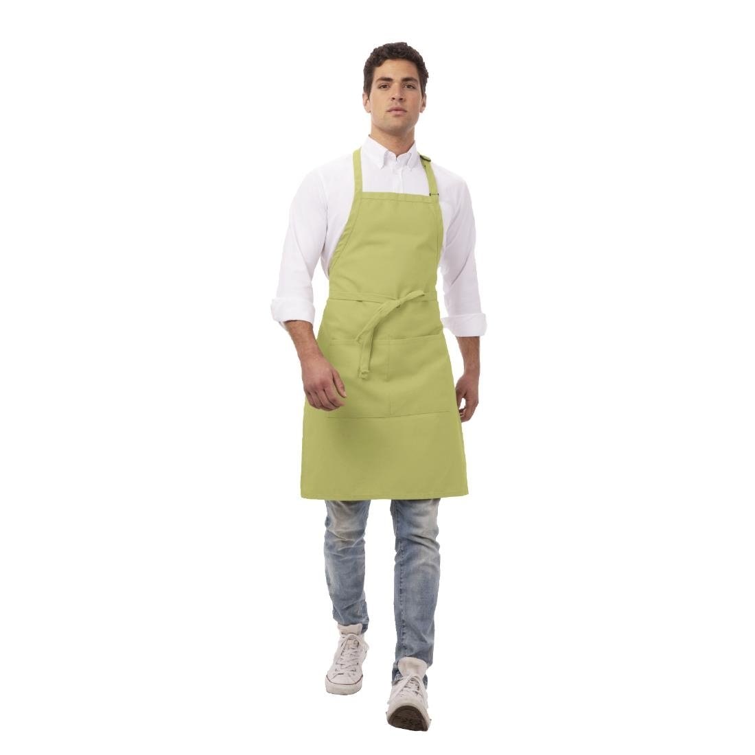 Chef Works limoengroen schort