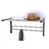 thumbnail of Wandgarderobe mit Hutablage Art.389 Garderobe 70 cm Kleiderhaken Wandregal Haken