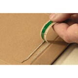 thumbnail of 50x Versandtaschen TP350 295x375mm stabile Vollpappe Selbstklebeverschluss B4 braun