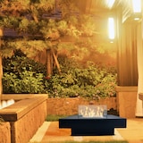 thumbnail of Camino a Bioetanolo da Pavimento 70x70x35 cm Panarea Nero