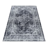 thumbnail of Teppich Schlafzimmer Orientalisch Pflegeleicht Waschbar Strapazierfähig Wohnzimmer Esszimmer Schwarz 120x170 cm – PIZOL von Kadima Design