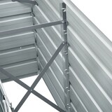 thumbnail of vidaXL Garten-Hochbeet Verzinkter Stahl 240×40×77 cm Braun