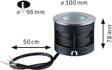 thumbnail of Paulmann LED Bodeneinbauleuchte Vanea  seewasserresistent IP67 rund 100mm 3000K 3,5W 160lm 230V Alu Aluminium 94748