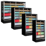 thumbnail of Galaxy+ GP10FGD Preto armário de exibição de geladeira de supermercado