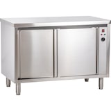 thumbnail of Armario calefactor KBS 1400x600x850 mm sin alero con puertas correderas acero inoxidable