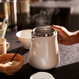 thumbnail of Tchibo Kaffeebereiter, Edelstahl-Permanentfilter, Keramik, Weiß