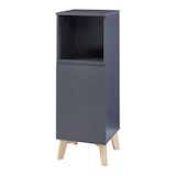 thumbnail of Helloshop26 - 5-teiliges Badezimmer-Aufbewahrungsmöbelset graue Holzoptik 03_0009424