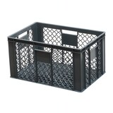 thumbnail of 4 Stück Bäckerkisten 600 x 400 x 320 mm + 1 Transportroller in Grau