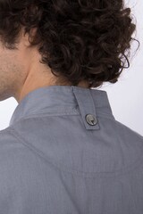 thumbnail of Chef Works® Kochjacke HARTFORD COOL VENT & lite, Reißverschluss, Grau, Größe L