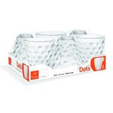 thumbnail of Bormioli Rocco Dots Set 6 Vasos Bajos Vidrio 25Cl