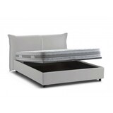 thumbnail of Dmora Letto matrimoniale Cloide, Letto contenitore con rivestimento in tessuto, 100% Made in Italy, con materasso Cm 160x200 incluso, Bianco