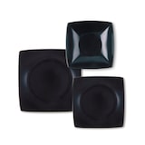 thumbnail of Excelsa servizio piatti 18 pezzi Eclipse ceramica bianco, nero e grigio