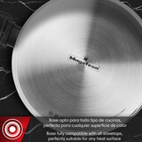 thumbnail of Magefesa Onix - Olla de 20 cm, Acero Inoxidable 18/10, Antiadherente Tricapa, Todo Tipo de Fuegos, Diseño Moderno, Exterior Pulido Espejo, Inducción