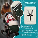 thumbnail of MONZANA® Babyfußsack Basic Waldschattengrün
