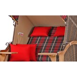 thumbnail of Strandkorb - bene living - Schaalsee Teak - PE grau - Modell 529 - inkl. Liftersystem