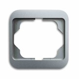 thumbnail of ALPHA Rahmen, 1f, titan, matt, Metall, geeignet für Unterputz-Installation, Aluminium