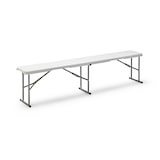 thumbnail of KG KITGARDEN - Banco Plegable Portátil Multifuncional, 180x28x43cm, Blanco