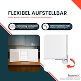 thumbnail of homeX Mini Gefrierschrank, Gefriertruhe klein - 33L Nutzinhalt, 4-Sterne Gefrierbox, Freezer, Tiefkühlschrank, FM1015-W
