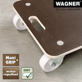 thumbnail of WAGNER Transporthilfe Multiplex MAXIGRIP 18 mm - 59 x 39 x 13,5 cm, Griff, Rollen Ø 100 mm, Tragkraft 400 kg– 20161401
