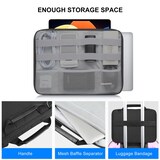 thumbnail of Sacoche Ordinateur Portable Étanche 13-14 Pouces Élégante et Durable Noir YONIS